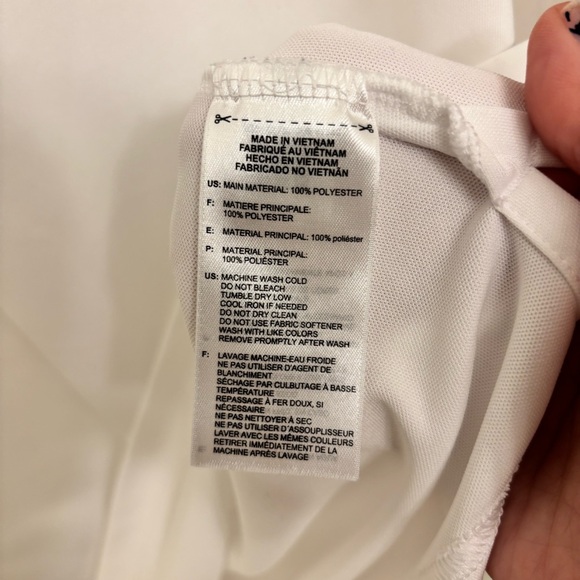 Pebble Beach Adidas White US Open 2019 Golf Polo Shirt Pebble Beach Logo XL - Picture 9 of 11